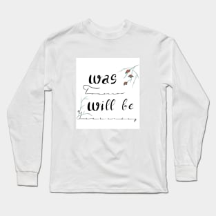 Words Long Sleeve T-Shirt